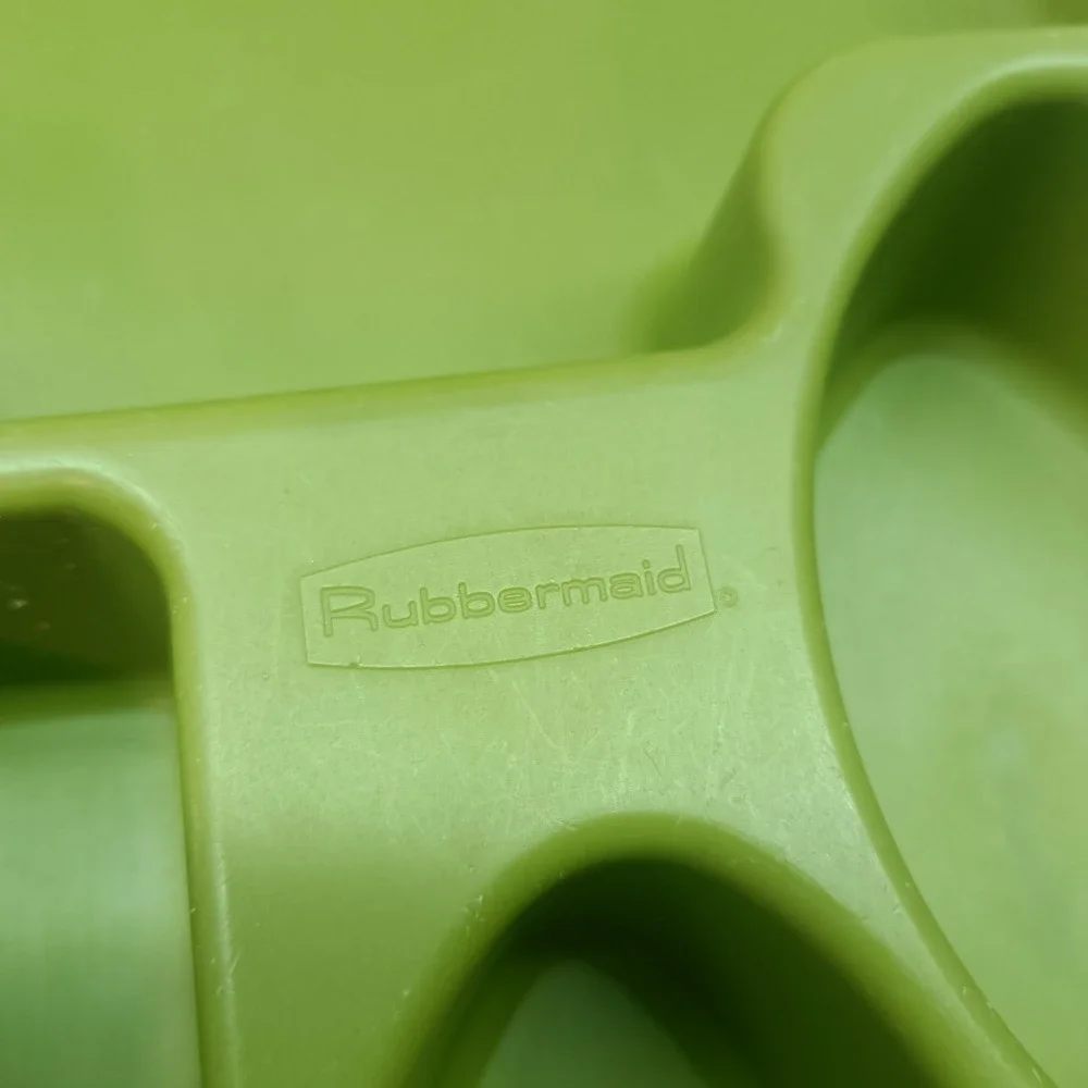Rubbermaid Silverware Drawer Organizer Avocado Green 2922 Vintage MCM